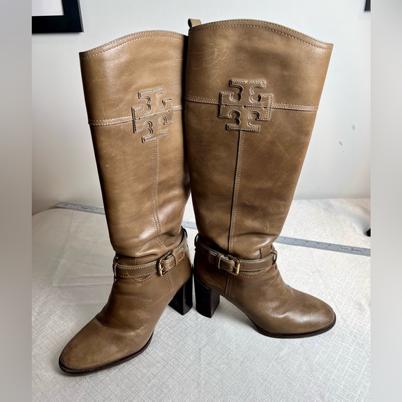 Tory Burch Musk Blaire Mid-heel Boot Size 8.5 - Picture 11 of 11